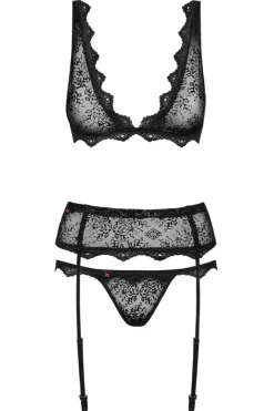 Obsessive Lingerie Emperita Set (L/XL)