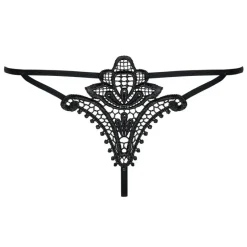 Obsessive Luiza Thong Black