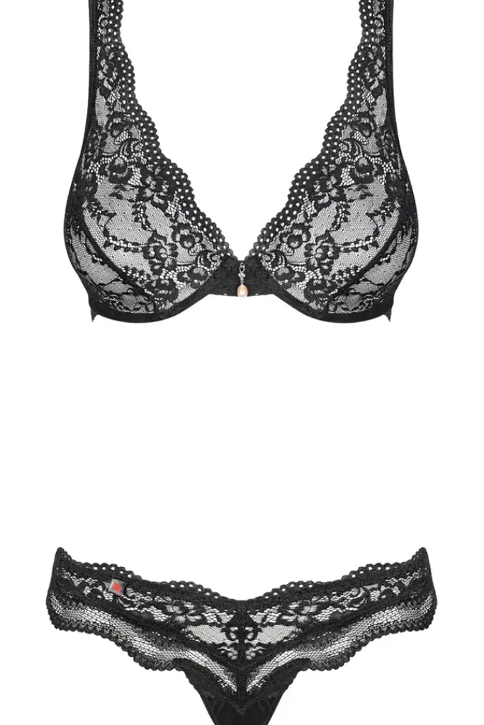 Obsessive Luvae Bra and Thong Set