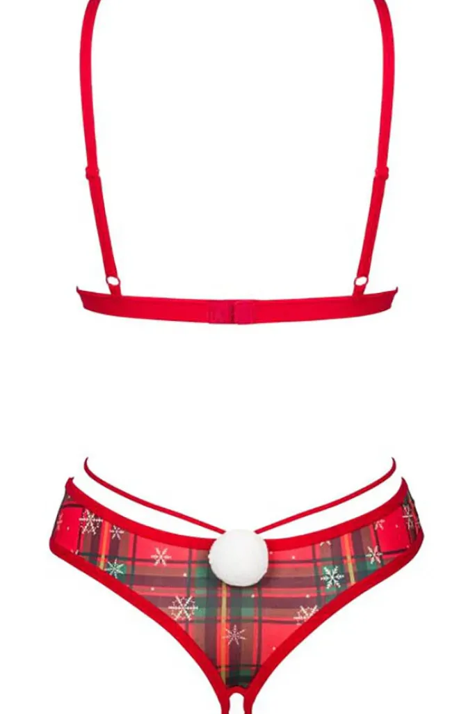 Obsessive Ms Merrilo Christmas Lingerie Set