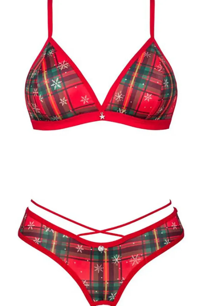 Obsessive Ms Merrilo Christmas Lingerie Set