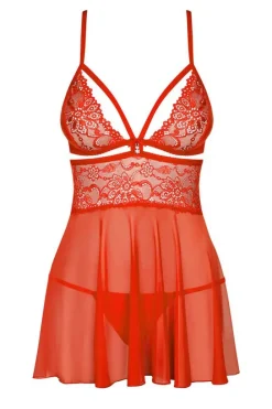 Obsessive Red Babydoll