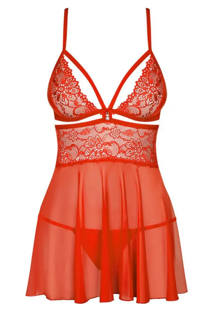 Obsessive Red Babydoll