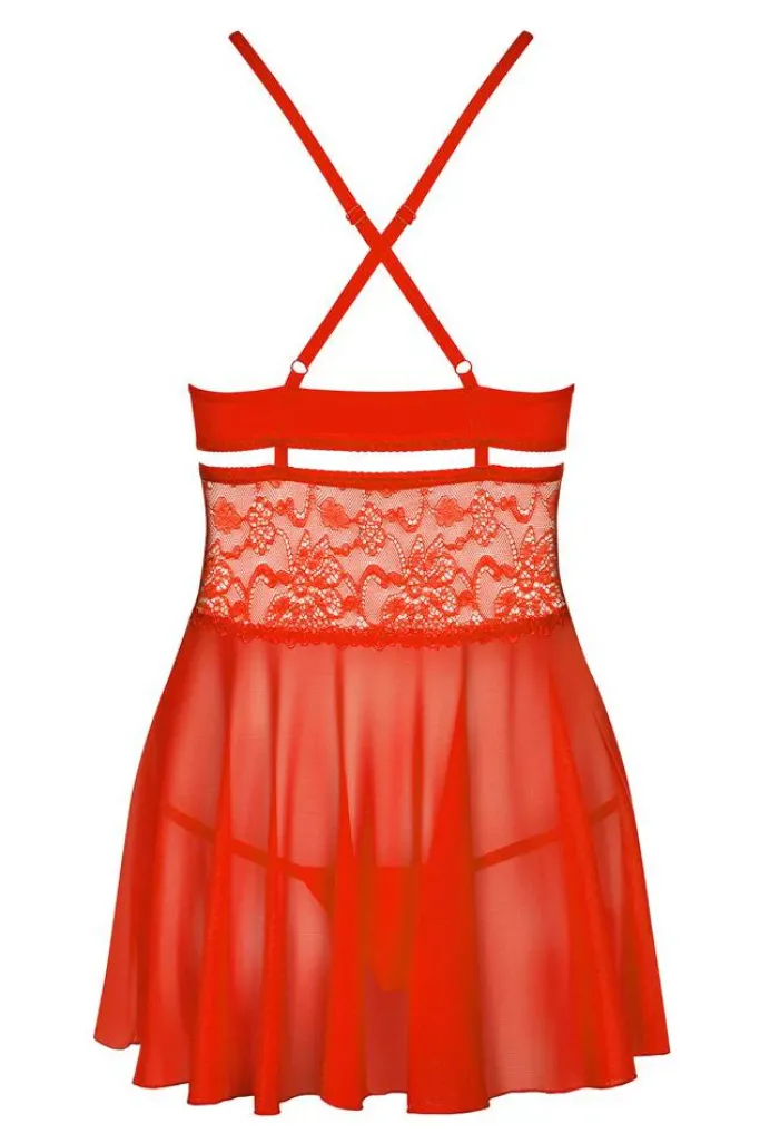 Obsessive Red Babydoll