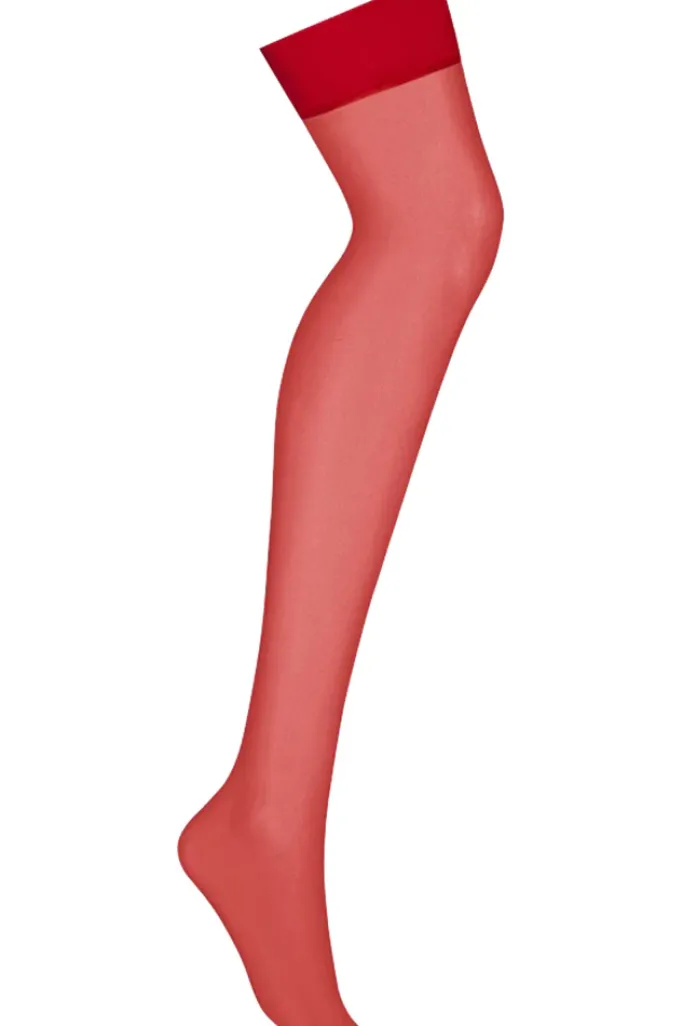 Obsessive Red Stockings S800 (L/XL)