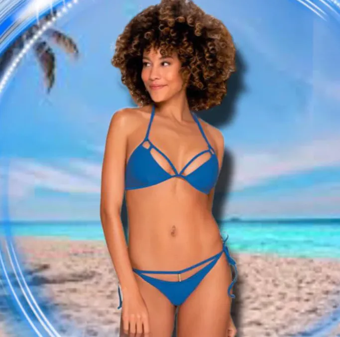 Obsessive Sexy Blue Bikini (S, L)