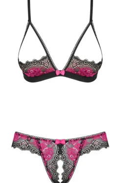 Obsessive Tulia 2-pcs Cupless Lingerie set