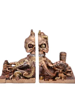 Nemesis Now Octonium Steampunk Bookends