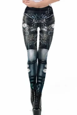 Ocultica Clockwork Steampunk Leggings
