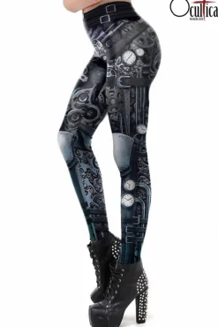 Ocultica Clockwork Steampunk Leggings