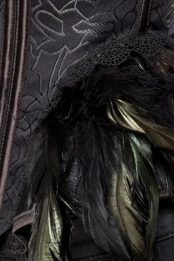 Ocultica Corset with Feathers