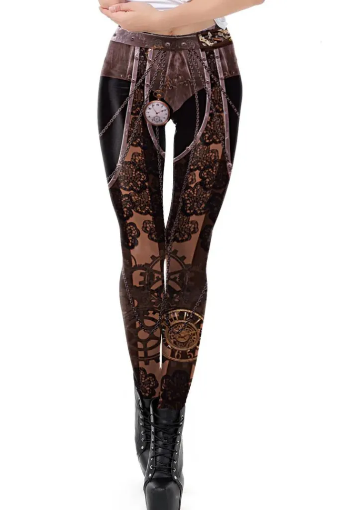 Ocultica Steampunk Leggings
