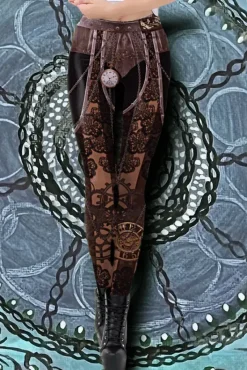Ocultica Steampunk Leggings