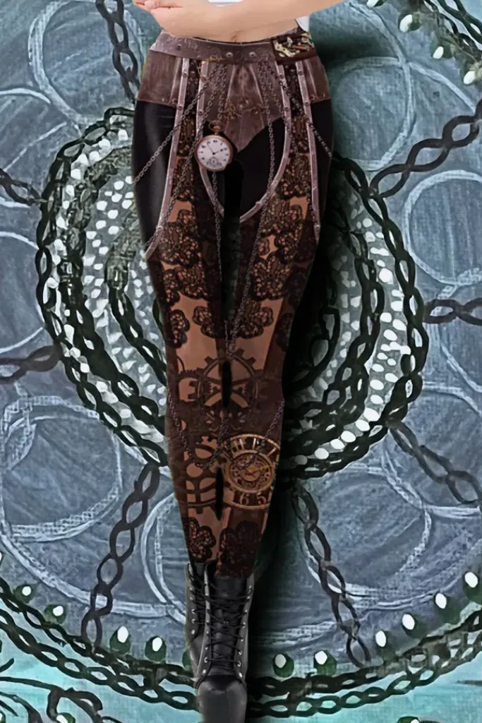 Ocultica Steampunk Leggings