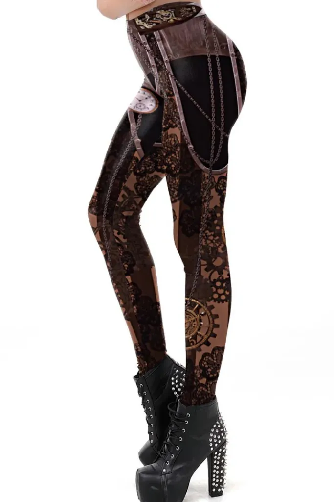 Ocultica Steampunk Leggings