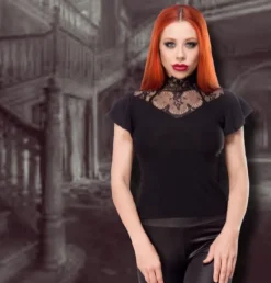Ocultica Top with Lace