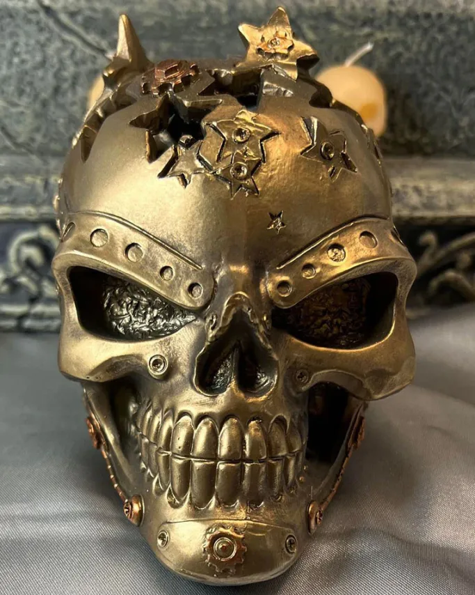 Nemesis Now Orion Steampunk Skull
