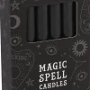 Something Different Pack of 12 Black Protection Spell Candles
