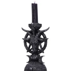 Nemesis Now Pair of Light of Baphomet Candle Holders