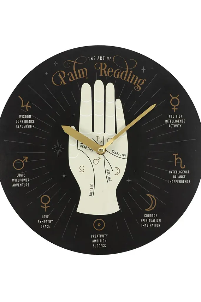 Something Different Palm Reading Clock