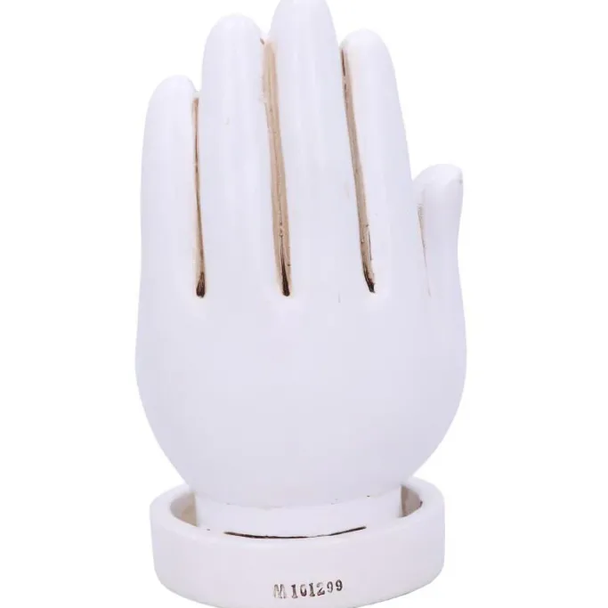 Nemesis Now Palmistry Backflow Incense Burner White
