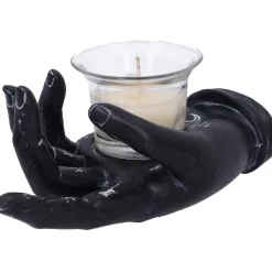 Nemesis Now Palmist's Prediction Black Tealight Holder