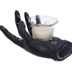 Nemesis Now Palmist's Prediction Black Tealight Holder