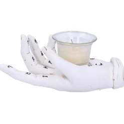 Nemesis Now Palmist's Prediction White Tealight Holder