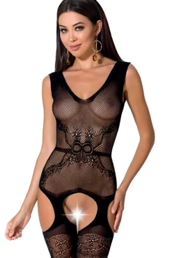 Passion Lingerie Passion Bodystocking BS062 Black