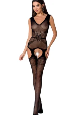 Passion Lingerie Passion Bodystocking BS062 Black
