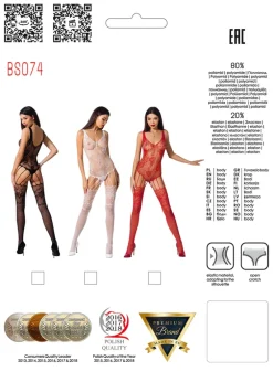 Passion Lingerie Passion Bodystocking BS074 Black