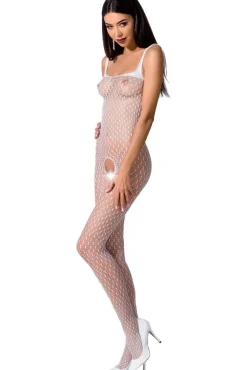 Passion Lingerie Passion Bodystocking BS071 White