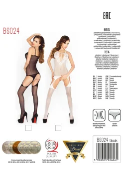 Passion Lingerie Passion BS024 Bodystocking Black