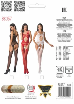Passion Lingerie Passion BS057 Bodystocking Red