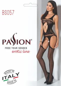 Passion Lingerie Passion BS057 Bodystocking Red
