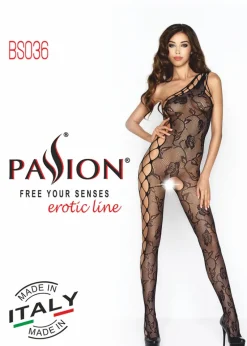 Passion Lingerie Passion BS036 Bodystocking Red