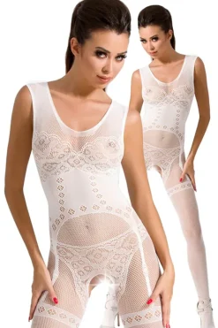Passion Lingerie Passion BS052 Bodystocking White