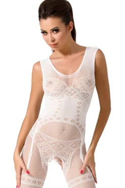 Passion Lingerie Passion BS052 Bodystocking White