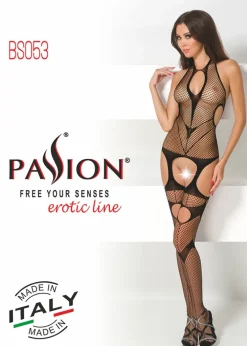 Passion Lingerie Passion BS053 Bodystocking White