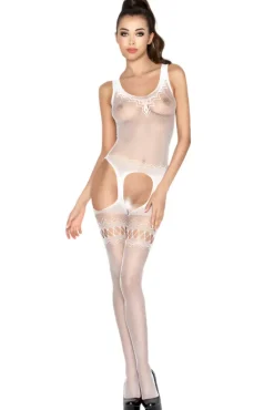 Passion Lingerie Passion BS038 Bodystocking White