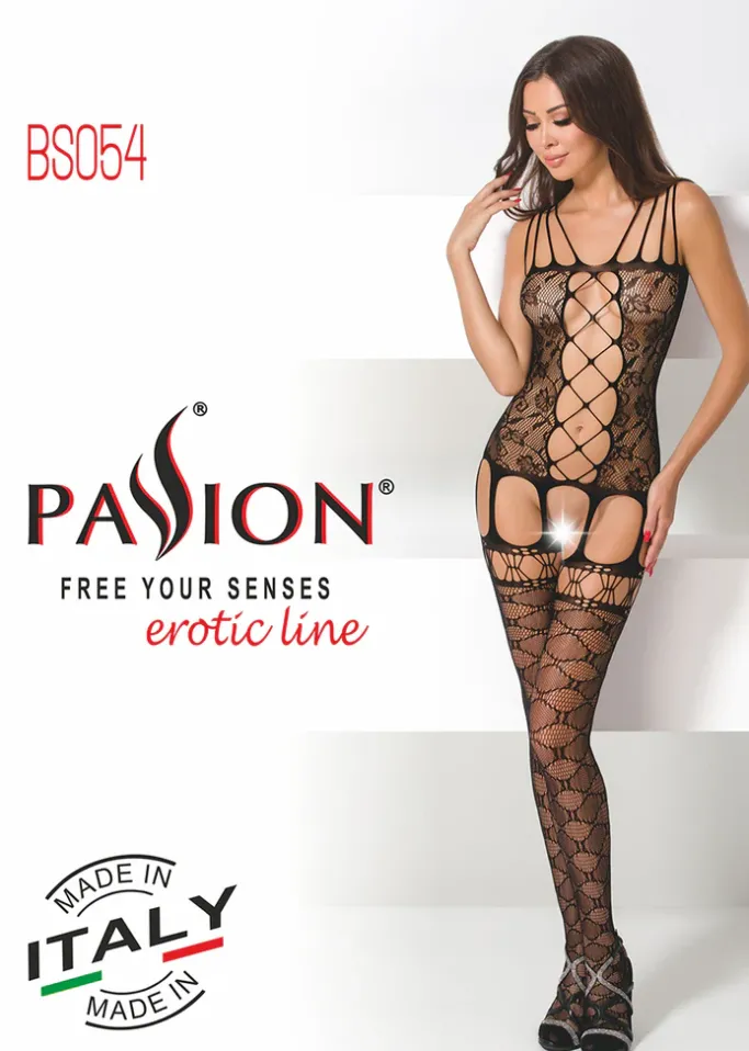 Passion Lingerie Passion BS054 Bodystocking White