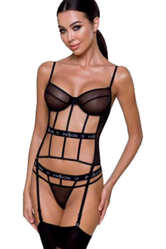 Passion Lingerie Passion Kyouka Corset Black