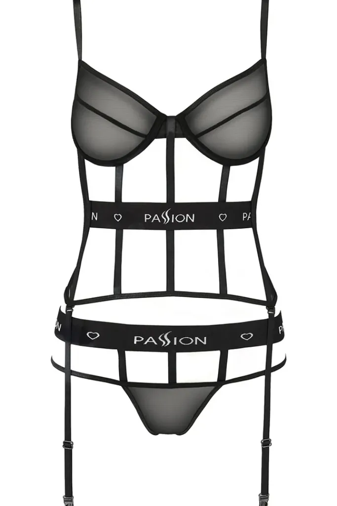 Passion Lingerie Passion Kyouka Corset Black