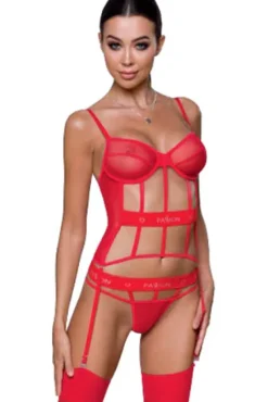 Passion Lingerie Passion Kyouka Corset Red