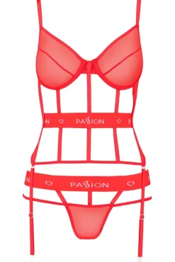 Passion Lingerie Passion Kyouka Corset Red