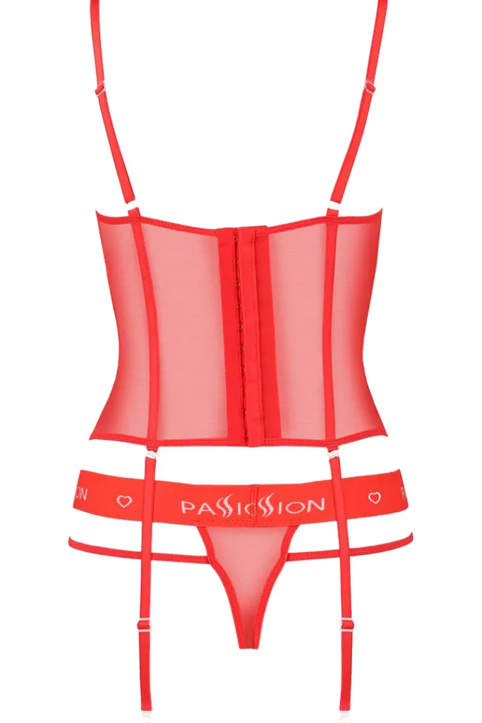 Passion Lingerie Passion Kyouka Corset Red
