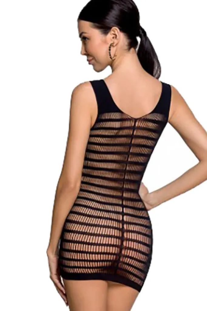 Passion Lingerie Bodystocking BS092 Black
