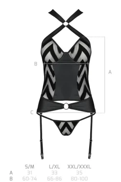 Passion Lingerie Hima Corset