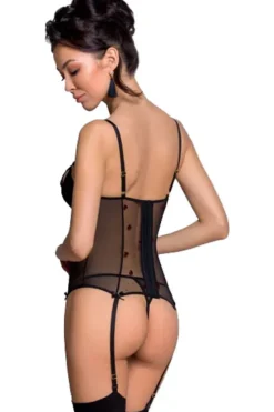 Passion Lingerie Passion Lovelia Corset Black