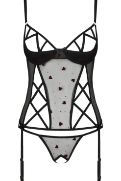 Passion Lingerie Passion Lovelia Corset Black